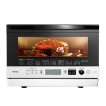 TOSHIBA东芝 微波炉 ER-S60CNW日本原装进口家用微烤一体机变频微波炉烤箱一体机23升 微烤一体机