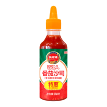 百亿人凤球唛番茄酱 0脂肪番茄沙司挤压瓶挤挤装蕃茄酱 260g*1瓶