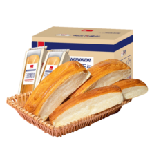 泓一千层软手撕面包整箱早餐营养代餐食品夜宵 原味千层软撕面包(10袋装) 800g
