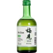 再补货、plus会员:梅见 清爽梅见 青梅酒 9度 330ml 单瓶装