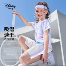京东百亿补贴、PLUS会员：DISNEY 迪士尼 速干短袖套装