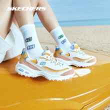 SKECHERS斯凯奇糖果熊撞色冰淇淋鞋运动鞋休闲马卡龙老爹鞋女鞋 (女款)-芒果夹心糖/WYL 36