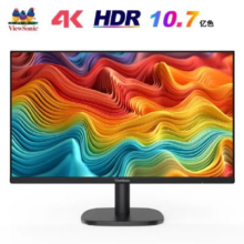 PLUS会员、京东百亿补贴: 优派 27英寸 4K超清显示器 10BIT 低蓝光VA2763-4K-HD