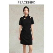 12日10点：PEACEBIRD WOMEN 太平鸟女装 女士新中式连衣裙 A8FAE234189