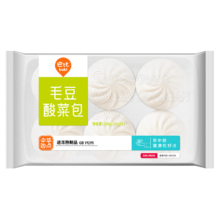 PLUS会员: 巴比 毛豆酸菜包 300g*2包*4组