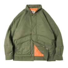 马登工装 复古飞行员夹克加厚保暖棉服口袋外套棉服男冬季 卡其色 XXL