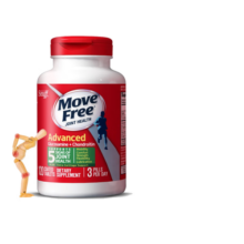 MoveFree益节氨糖软骨素钙片维骨力加钙片中老年补钙美国进口关节软骨素骨骼健康舒缓关节年货 【绿瓶】缓解关节痛 120粒