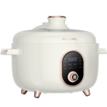 APIXINTL安本素电压力锅高压锅家用电热火锅多功能4L智能电饭锅不粘蒸煮煲汤 【双内胆】【一锅多用】 4L