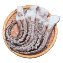 盖世 冷冻鱿鱼须 500g/袋  烧烤火锅食材 海鲜水产