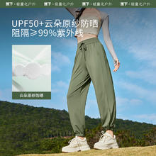 88VIP会员：Beneunder 蕉下 女士凉感束脚防晒裤AL20524修身显瘦休闲户外运动透气显腿长