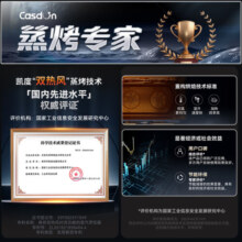 凯度（CASDON）60L彩屏蒸烤箱一体机嵌入式 蒸箱 烤箱 双热风 家用蒸烤炸炖四合一体SR6028FE22-ZDPro二代