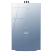 华帝（VATTI）16升燃气热水器天然气 家用即热式 全面玻璃屏零冷水 增压瀑布浴 智能wifi 以旧换新 i12070-16