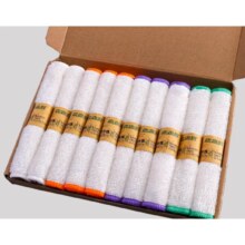 嘉嘉爱 双层竹纤维清洁布 彩盒装 18*23cm 10条