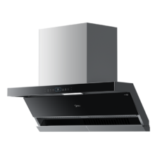 PLUS会员：Midea 美的 烟灶套装 顶侧双吸 变频7字型DL7+Q330天然气