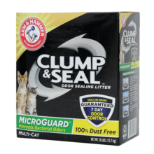艾禾美（ARM&HAMMER）铁锤猫砂28磅膨润土猫砂除臭低尘锤子猫沙美国进口猫砂铁锤除臭粉 【绿标】除臭款28磅(抑菌除臭)