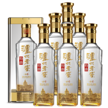 京东百亿补贴、PLUS会员：泸州老窖 特曲晶彩 52度 浓香型白酒 500mL 6瓶