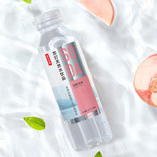 农夫山泉 苏打水天然水饮品白桃味410ml*15瓶整箱装0糖0卡0防腐剂