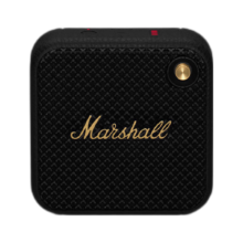 马歇尔（Marshall）WILLEN音箱音响 便携式无线蓝牙音箱 家用户外防水小音响 保税仓 最快次日达 WILLEN 黑金色 保税仓 现货