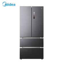 PLUS会员：Midea 美的 9分钟 急速净味528升 法式四开门冰箱 BCD-528WFPZM(E)