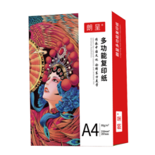 朗呈80g A4纸 打印纸 复印纸 中高端多功能学生办公用纸 单包装 500张/包
