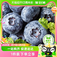 喵满分 云南蓝莓18mm+大果125g/盒  4盒