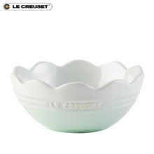 LE CREUSET 酷彩 炻瓷宫廷花园系列合集花边碗 14厘米花边碗冰川绿