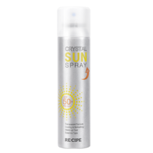 RE:CIPE玥之秘水晶防晒喷雾180ml沙滩海边军训防晒霜隔离男女清爽SPF50+