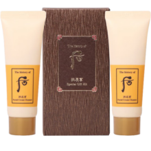 后Whoo拱辰享气韵生润颜洁面卸妆膏2件套装小样80ml 深层清洁