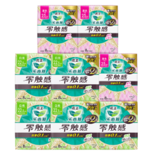PLUS会员:乐而雅 卫生巾 零触感特薄组合 全日用-22.5+25cm 8包/64片