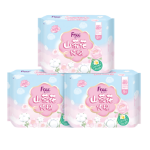 FREE卫生巾日用组合 姨妈巾套装240mm*8片*3包 山茶花精华 温和轻护