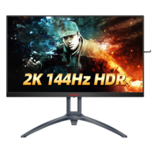AOC 27英寸2K IPS电脑显示器155Hz电竞显示屏 台式屏幕1MS响应10.7亿升降旋转壁挂 Q27G2S/IPS屏/2K/155HZ升降旋转