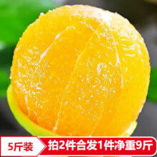 天乐优选冰糖橙新鲜橙子当季生鲜水果整箱 5斤60-65m