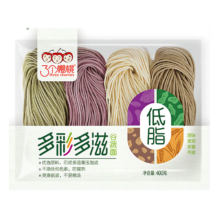 plus：三个樱桃 蔬菜四色面 半干鲜挂面 400g