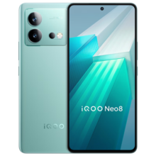 vivo iQOO Neo8 骁龙8+ 144Hz护眼直屏 自研芯片V1+ 120W闪充5G游戏手机 12GB+256GB 冲浪 官方标配