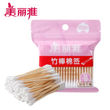 美丽雅 一次性多功能双头棉签100只