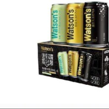 京东百亿补贴:屈臣氏（Watsons）苏打汽水 200ml*8罐整箱