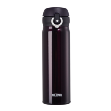 膳魔师（THERMOS）保温杯保冷杯咖啡黑500ml 旅行便携不锈钢水杯礼物 JNL-500-DPL