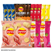 PLUS会员：Lay's乐事 薯片 开学季 吃货零食大礼包666g