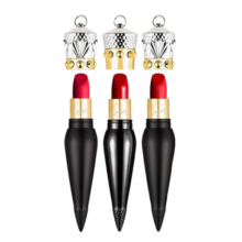 路铂廷（Christian Louboutin）萝卜丁女王权杖口红唇膏3支套装 （#001+#001M+#005M）彩妆礼盒