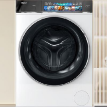 预售、PLUS会员：Haier 海尔 云溪白376Pro 直驱精华洗2.0 10公斤 洗烘一体 EG10014HBDL9W