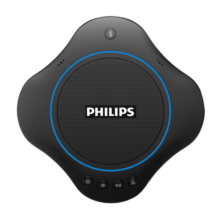飞利浦PHILIPS 视频会议全向麦克风 蓝牙无线USB桌面扬声器 录播直播教育拾音高清摄像头套装 60平米大型会议室套装(全向麦+2个收音麦)