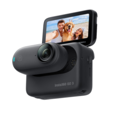 Insta360影石Insta360 GO3黑色拇指相机 运动相机 亲子骑行穿越第一人称Vlog宠物 官方标配 64GB【够用不贵】