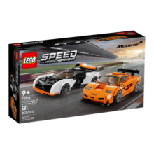 乐高（LEGO）积木玩具 超级赛车系列 76918 迈凯伦双车 9岁+ 生日礼物