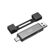 川宇USB-C3.0高速多功能合一手机读卡器Type-c接口安卓OTG支持SD单反相机TF行车记录仪手机存储内存卡