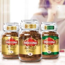 Moccona 摩可纳 中度/深度烘焙冻干黑咖啡 200g 附赠收纳包