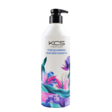 爱敬KCS洗发水头皮清爽柔顺600ml 男女通用花果香洗发露洗头膏洗发液
