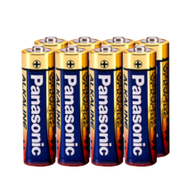 PLUS，百亿补贴：Panasonic松下5号五号AA碱性干电池1.5V  LR6BCH 8节