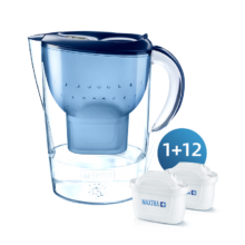 需首购: 碧然德（BRITA）过滤净水器 Marella 海洋系列+多效滤芯12枚（含组套）