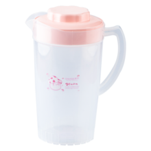 茶花冷水壶塑料家用大容量凉水壶果汁壶冷饮壶 【2.2L】凉水壶-颜色随机