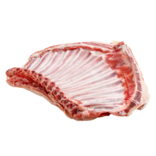 大庄园国产锡盟原切羔羊排 1.2kg/袋 羊肉 烧烤食材 生鲜产品 炖煮为主